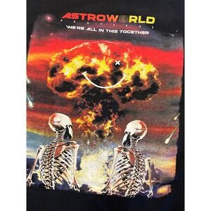 Travis Scott‎ Astroworld Festival 2019 Houston TX T Shirt Size XL